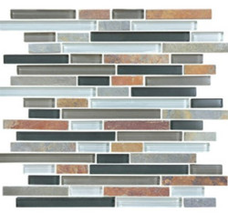 Anatolia Bliss Glass & Slate Linear Smoky Mica